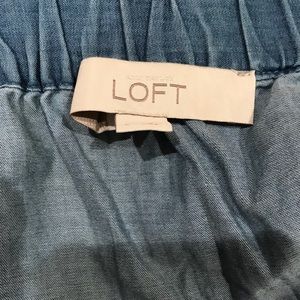 Off shoulder blue blouse